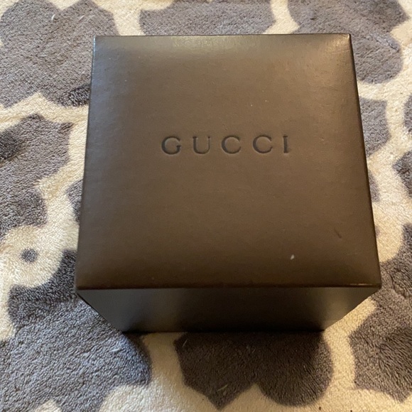 Authentic UNISEX Gucci black crystal dial chronograph date watch - Picture 4 of 4